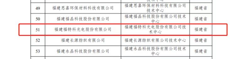 喜報(bào)！福特科喜獲國(guó)家企業(yè)技術(shù)中心認(rèn)定！